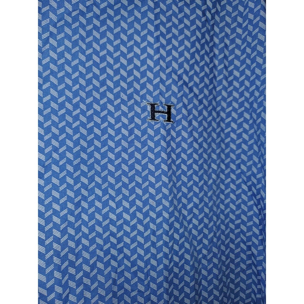 Hermès Paris Mens Button Down Cotton Shirt With Elbow Pad Size Euro 42 - Picture 3 of 4